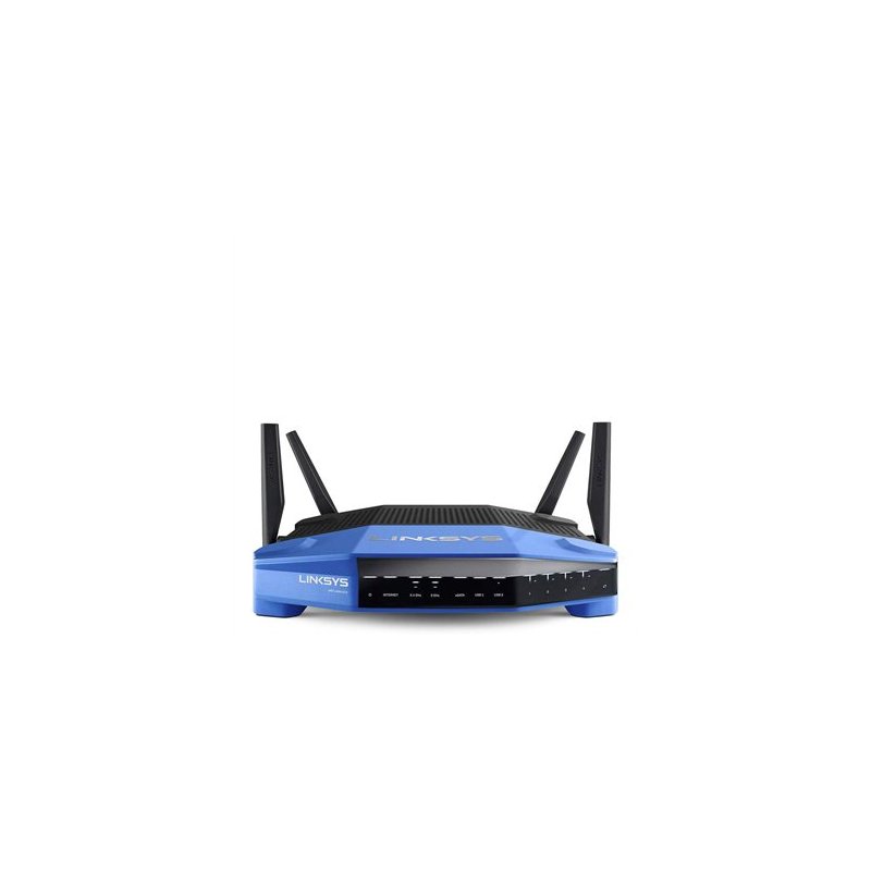 Linksys WRT1900ACS router inalámbrico Doble banda (2,4 GHz   5 GHz) Gigabit Ethernet Negro, Azul