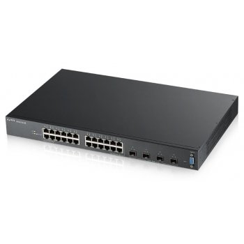 Zyxel XGS2210-28 Gestionado L2 Gigabit Ethernet (10 100 1000) Negro 1U