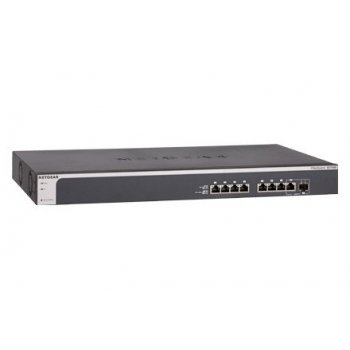 Netgear XS708E Gestionado L2 10G Ethernet (100 1000 10000) Negro