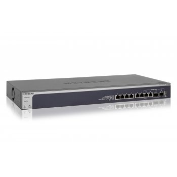 Netgear XS708T-100NES switch Gestionado L2+ L3 10G Ethernet (100 1000 10000) Negro