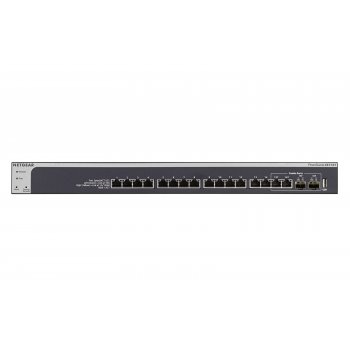 Netgear XS716T-100NES switch Gestionado L2+ L3 10G Ethernet (100 1000 10000) Negro
