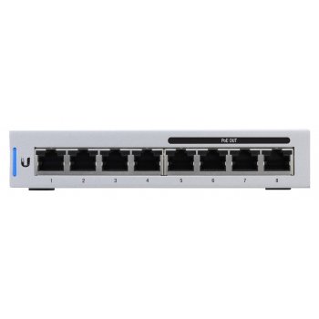 Ubiquiti Networks UniFi Switch 8 Gestionado Gigabit Ethernet (10 100 1000) Gris Energía sobre Ethernet (PoE)