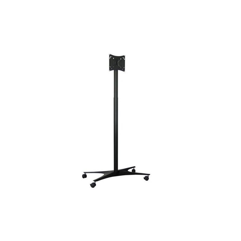 Nilox OM07062 soporte de pie para pantalla plana 116,8 cm (46") Soporte de suelo con ruedas para pantalla plana Negro