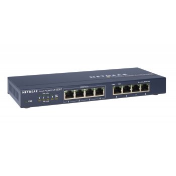 Netgear FS108P No administrado Fast Ethernet (10 100) Energía sobre Ethernet (PoE)