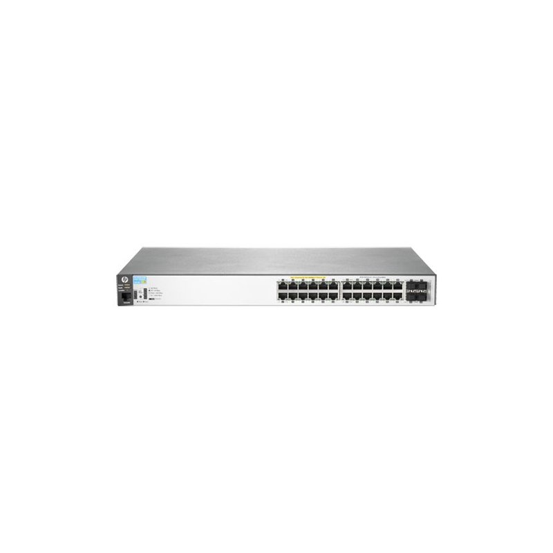 Aruba, a Hewlett Packard Enterprise company Aruba 2530 24G PoE+ Gestionado L2 Gigabit Ethernet (10 100 1000) Gris 1U Energía