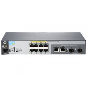 Aruba, a Hewlett Packard Enterprise company Aruba 2530 8G PoE+ Gestionado L2 Gigabit Ethernet (10 100 1000) Gris 1U Energía