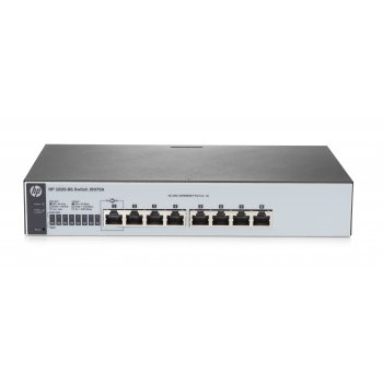 Hewlett Packard Enterprise 1820-8G Gestionado L2 Gigabit Ethernet (10 100 1000) Gris 1U
