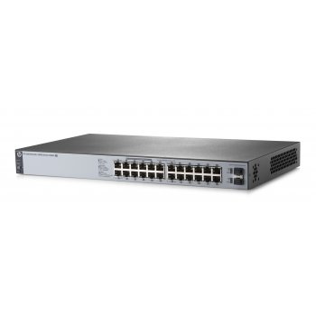 Hewlett Packard Enterprise 1820-24G-PoE+ (185W) Gestionado L2 Gigabit Ethernet (10 100 1000) Gris 1U Energía sobre Ethernet