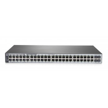 Hewlett Packard Enterprise 1820-48G-PoE+ (370W) Gestionado L2 Gigabit Ethernet (10 100 1000) Gris 1U Energía sobre Ethernet