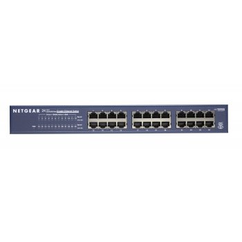 Netgear 24-port Gigabit Rack Mountable Network Switch No administrado Azul