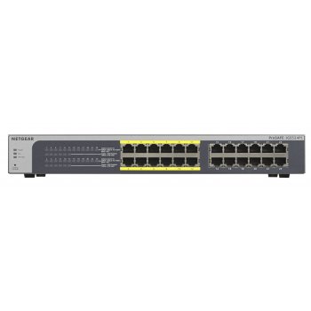 Netgear ProSafe Plus JGS524PE Gestionado L3 Gigabit Ethernet (10 100 1000) Negro Energía sobre Ethernet (PoE)
