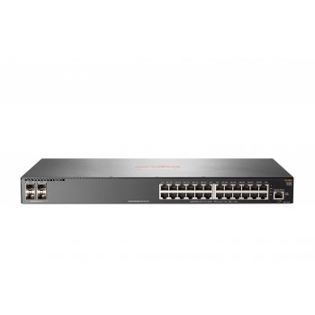 Aruba, a Hewlett Packard Enterprise company Aruba 2930F 24G 4SFP+ Gestionado L3 Gigabit Ethernet (10 100 1000) Gris 1U