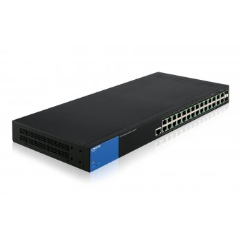 Linksys Switch Gigabit PoE+ administrado de 28 puertos (LGS528P)