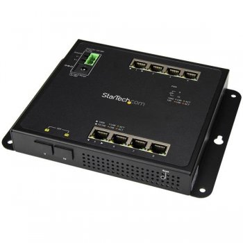 StarTech.com Switch Ethernet de 8 Puertos Gigabit con 2 Ranuras SFP Abiertas