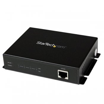 StarTech.com Switch Conmutador de Red no Administrado de 5 Puertos Gigabit con Alimentación por Ethernet (PoE)