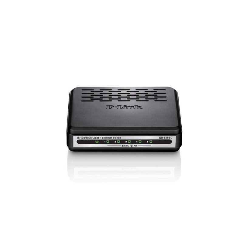 D-Link GO-SW-5G switch No administrado Negro