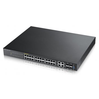 Zyxel GS2210-24HP switch Gestionado L2 Gigabit Ethernet (10 100 1000) Negro 1U