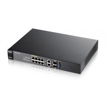 Zyxel GS2210-8HP switch Gestionado L2 Gigabit Ethernet (10 100 1000) Negro