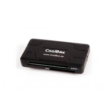 CoolBox CRE 050 lector de tarjeta Negro USB 2.0