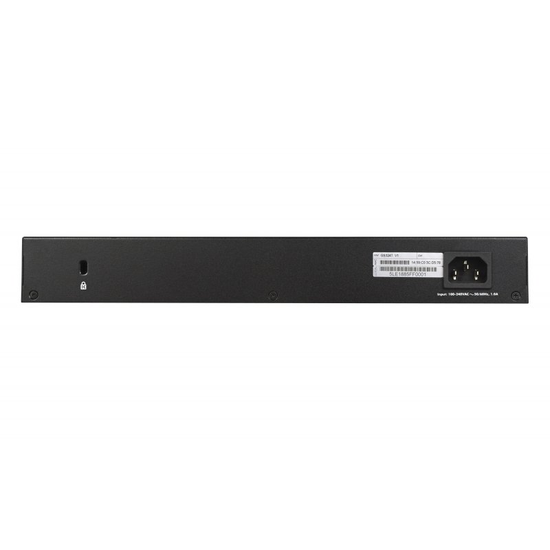 Netgear GS324T Gestionado Gigabit Ethernet (10 100 1000) Negro
