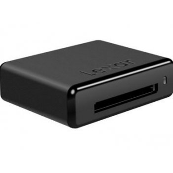 Lexar Pro CFR1 Workflow CF Reader USB 3.0 lector de tarjeta Negro USB 3.0 (3.1 Gen 1) Type-A
