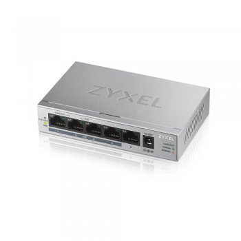 Zyxel GS1005HP No administrado Gigabit Ethernet (10 100 1000) Plata Energía sobre Ethernet (PoE)