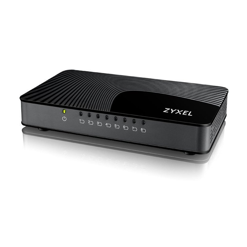 Zyxel GS-108S v2 Gigabit Ethernet (10 100 1000) Negro