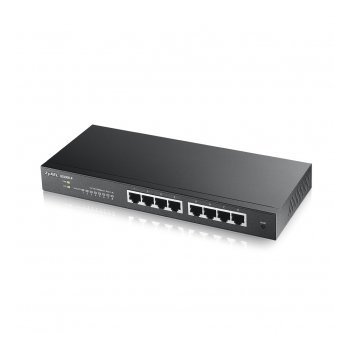 Zyxel GS1900-8 switch Gestionado Gigabit Ethernet (10 100 1000) Negro