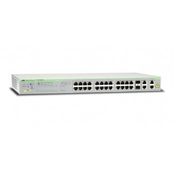 Allied Telesis AT-FS750 28PS-50 Gestionado Fast Ethernet (10 100) Gris 1U Energía sobre Ethernet (PoE)