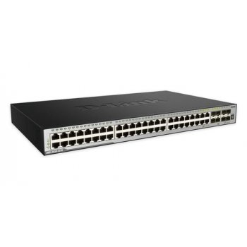 D-Link DGS-3630-52TC Gestionado L3 Gigabit Ethernet (10 100 1000) Negro 1U