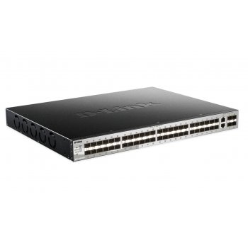 D-Link DGS-3130-54S Gestionado L3 10G Ethernet (100 1000 10000) Negro, Gris
