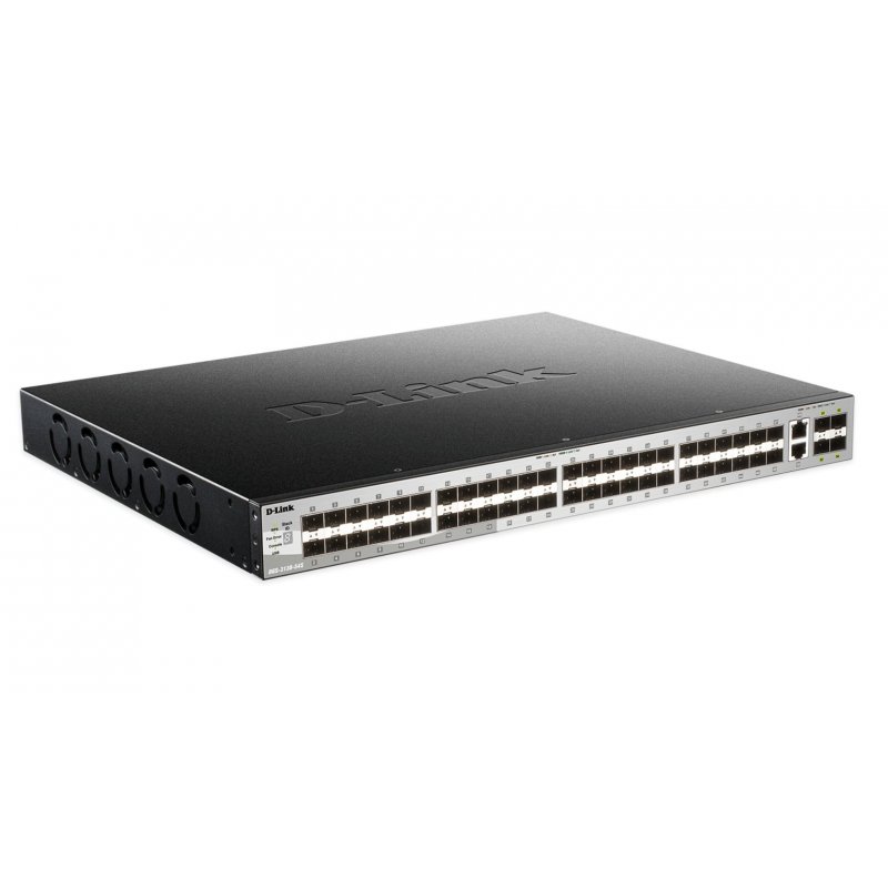 D-Link DGS-3130-54S Gestionado L3 10G Ethernet (100 1000 10000) Negro, Gris