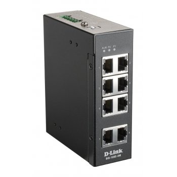 D-Link DIS-100E-8W switch No administrado L2 Fast Ethernet (10 100) Negro