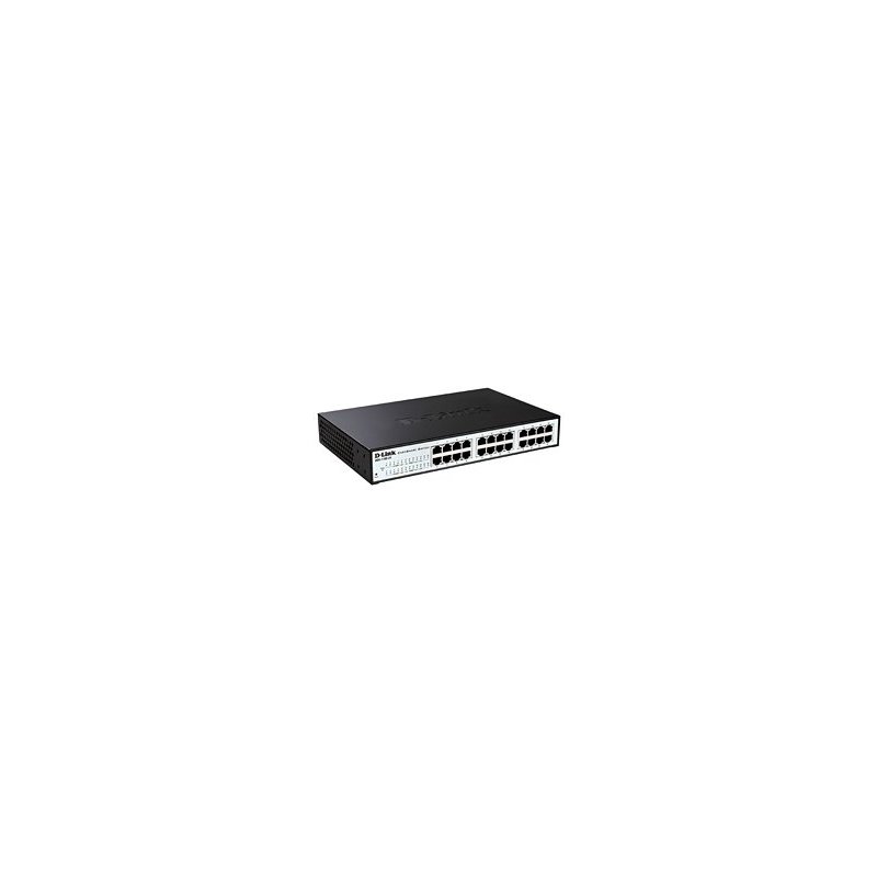 D-Link EasySmart L2 Gigabit Ethernet (10 100 1000) Negro, Gris Energía sobre Ethernet (PoE)