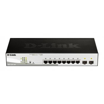 D-Link DGS-1210-10P switch Gestionado L2 Gigabit Ethernet (10 100 1000) Negro 1U Energía sobre Ethernet (PoE)