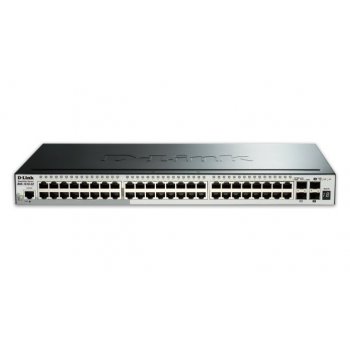 D-Link DGS-1510-52X switch Gestionado L3 Gigabit Ethernet (10 100 1000) Negro 1U