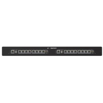 Ubiquiti Networks EdgeSwitch 16XP Gestionado Gigabit Ethernet (10 100 1000) Negro 1U Energía sobre Ethernet (PoE)