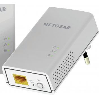 Netgear PL1000-100PES adaptador de red powerline 1000 Mbit s Ethernet Blanco 2 pieza(s)