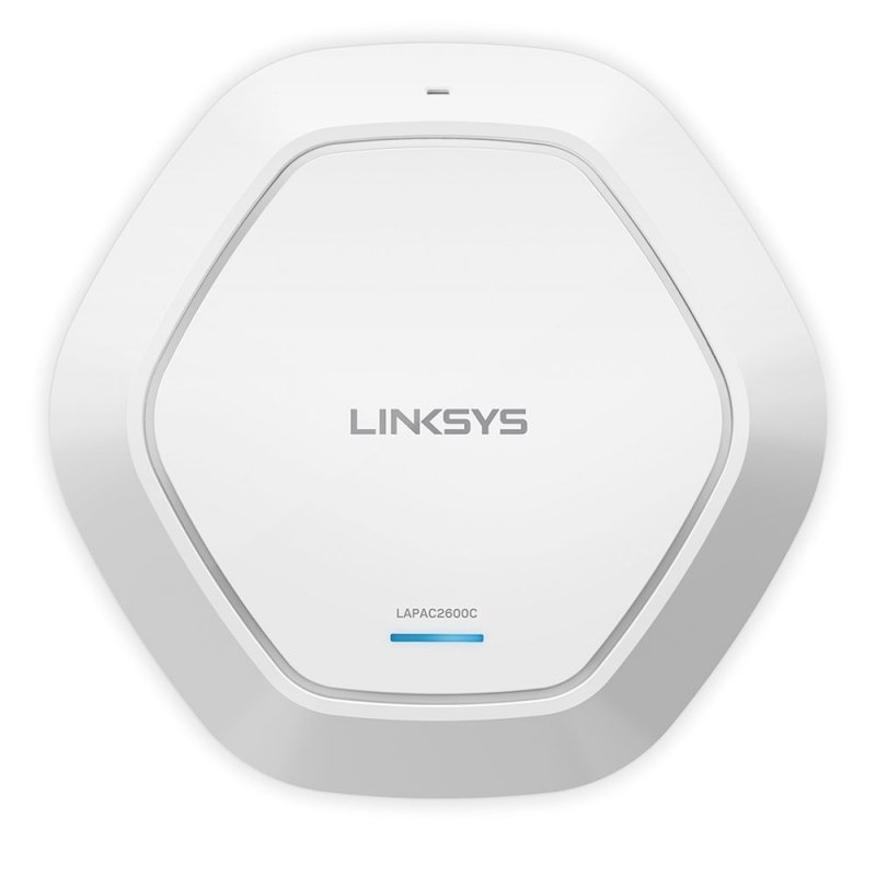 Linksys LAPAC2600C punto de acceso WLAN 2600 Mbit s Energía sobre Ethernet (PoE) Blanco