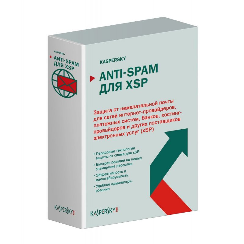 Kaspersky Lab Anti-Spam for xSP, EU, 250-499 Mb, 1Y, Base RNW Licencia básica 1 año(s)