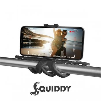 Celly Squiddy tripode Smartphone Cámara de acción 6 pata(s) Negro