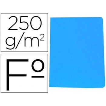 Subcarpeta cartulina gio simple intenso folio azul 250g m2