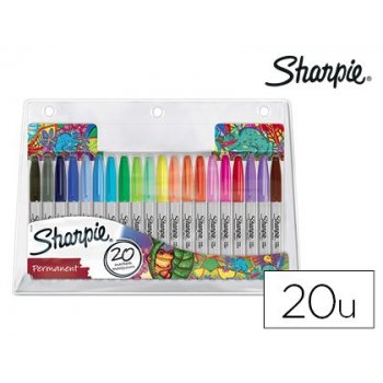 Sharpie Fine marcador 20 pieza(s) Multicolor Punta fina
