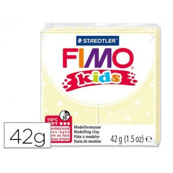 Staedtler FIMO 8030106 compuesto para cerámica y modelaje Arcilla de modelar Perlado, Amarillo 42 g 1 pieza(s)