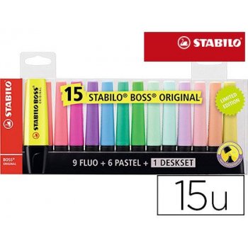 STABILO 4006381517478 rotulador Multicolor 15 pieza(s)