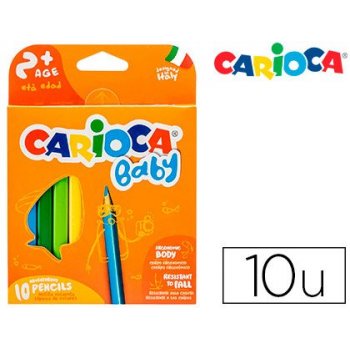 Carioca Baby Pencil laápiz de color 10 pieza(s) Multi