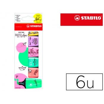 STABILO 4006381514491 rotulador Multicolor 6 pieza(s)
