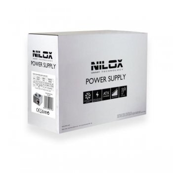 Nilox PSNI-6001 unidad de fuente de alimentación 600 W Metálico