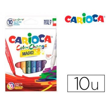 Carioca ColorChange rotulador Extra-grueso Multicolor 10 pieza(s)