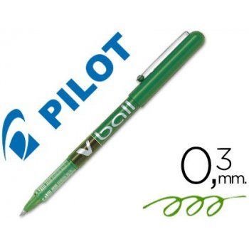 Pilot BL-VB-5 Bolígrafo cilíndrico Verde 1 pieza(s)